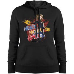 Captain Marvel Movie Vintage Colors Powers Women Hooded Sweatshirt