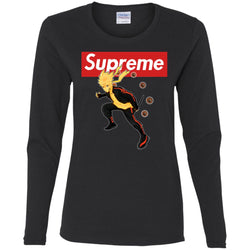 Supreme Naruto T-shirt Women Long Sleeve Shirt