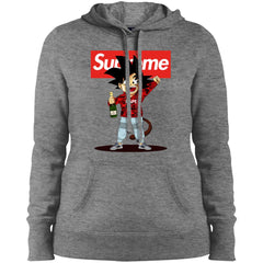 Supreme Songoku T-shirt Women Hooded Sweatshirt Women Hooded Sweatshirt - parenttees