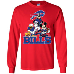 Mickey Mouse Buffalo Bills American Football Nfl Sports Shirt Men Long Sleeve Shirt Men Long Sleeve Shirt - parenttees