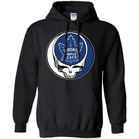 Toronto Maple Leafs Grateful Dead Steal Your Face Hockey Nhl Shirts Pullover Hoodie Sweatshirt Black / S Pullover Hoodie Sweatshirt - parenttees