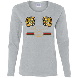 Gucci Tiger Love T-shirt Women Long Sleeve Shirt