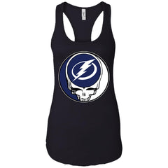 Tampa Bay Lightning Grateful Dead Steal Your Face Hockey Nhl Shirts Women Tank Top Women Tank Top - parenttees