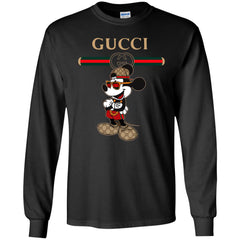 Gucci Mickey New Trending T-shirt Men Long Sleeve Shirt Men Long Sleeve Shirt - parenttees