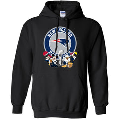 Nfl – New England Patriots Super Bowl 2019 Mickey Mouse Minnie Mouse Donald Duck Daisy Duck Football Pullover Hoodie Sweatshirt Pullover Hoodie Sweatshirt - parenttees