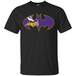 We Are The Minnesota Vikings Batman Nfl Mashup Men Cotton T-Shirt