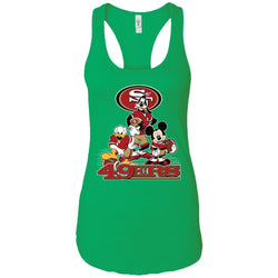 Mickey Mouse San Francisco 49ers American Football Nfl Sports Shirt Women Tank Top