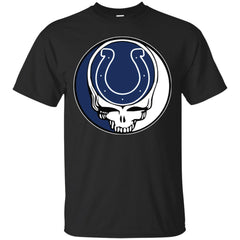 Indianapolis Colts Grateful Dead Steal Your Face Football Nfl Shirts Men Cotton T-Shirt Men Cotton T-Shirt - parenttees