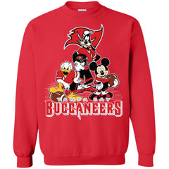 Mickey Mouse Tampa Bay Buccaneers American Football Nfl Sports Shirt Crewneck Pullover Sweatshirt Crewneck Pullover Sweatshirt - parenttees