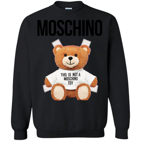 Moschino T-shirt Crewneck Pullover Sweatshirt Black / S Crewneck Pullover Sweatshirt - parenttees