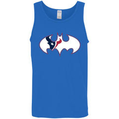 We Are The Houston Texans Batman Nfl Mashup Men Cotton Tank Men Cotton Tank - parenttees