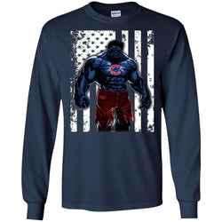 Giants Hulk Chicago Cubs T-shirt Flag Men Long Sleeve Shirt