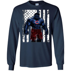 Giants Hulk Chicago Cubs T-shirt Flag Men Long Sleeve Shirt Men Long Sleeve Shirt - parenttees