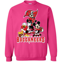 Mickey Mouse Tampa Bay Buccaneers American Football Nfl Sports Shirt Crewneck Pullover Sweatshirt Crewneck Pullover Sweatshirt - parenttees