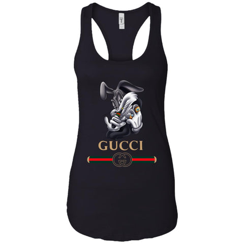 Gucci Rabbit Movie Disney T-shirt Women Tank Top Black / X-Small Women Tank Top - parenttees