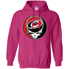 Carolina Hurricanes Grateful Dead Steal Your Face Hockey Nhl Shirts Pullover Hoodie Sweatshirt Pullover Hoodie Sweatshirt - parenttees