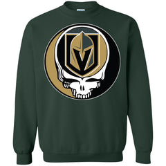 Vegas Golden Knights Grateful Dead Steal Your Face Hockey Nhl Shirts Crewneck Pullover Sweatshirt Crewneck Pullover Sweatshirt - parenttees