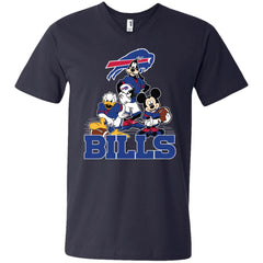 Mickey Mouse Buffalo Bills American Football Nfl Sports Shirt Men V-Neck T-Shirt Men V-Neck T-Shirt - parenttees