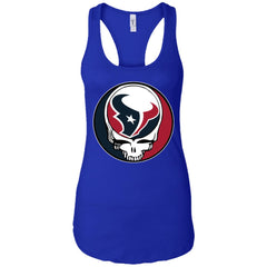 Houston Texans Grateful Dead Steal Your Face Football Nfl Shirts Women Tank Top Women Tank Top - parenttees