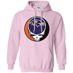 Baltimore Ravens Grateful Dead Steal Your Face Football Nfl Shirts Pullover Hoodie Sweatshirt Pullover Hoodie Sweatshirt - parenttees