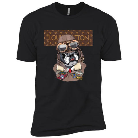 Louis Vuitton T-shirt Style Dogs T-shirt Men Short Sleeve T-Shirt Black / X-Small Men Short Sleeve T-Shirt - parenttees