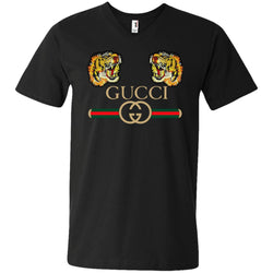 Gucci Tiger Love T-shirt Men V-Neck T-Shirt