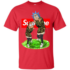 Supreme Rick And Morty Best T-shirt Men Cotton T-Shirt Men Cotton T-Shirt - parenttees