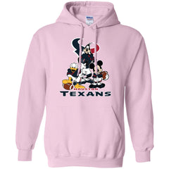 Mickey Mouse Houston Texans American Football Nfl Sports Shirt Pullover Hoodie Sweatshirt Pullover Hoodie Sweatshirt - parenttees