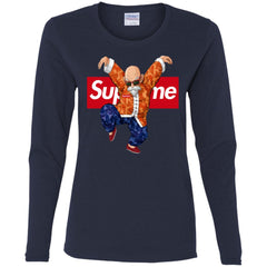 Supreme Kame Turtle Dragon Ball T-shirt Women Long Sleeve Shirt Women Long Sleeve Shirt - parenttees