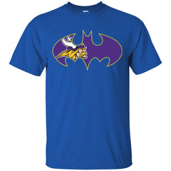 We Are The Minnesota Vikings Batman Nfl Mashup Men Cotton T-Shirt Men Cotton T-Shirt - parenttees