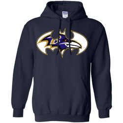 We Are The Baltimore Ravens Batman Nfl Mashup Pullover Hoodie Sweatshirt