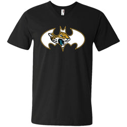 We Are The Jacksonville Jaguars Batman Nfl Mashup Men V-Neck T-Shirt