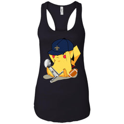 Nfl – New Orleans Saints Pikachu Super Bowl 2019 Football Women Tank Top