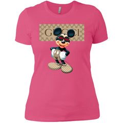 Gucci Mickey Gift Birthday T-shirt Women Cotton T-Shirt Women Cotton T-Shirt - parenttees