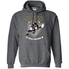 Nfl – New Orleans Saints Totally Awesome Mickey Mouse Super Bowl 2019 Football Pullover Hoodie Sweatshirt Pullover Hoodie Sweatshirt - parenttees