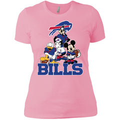 Mickey Mouse Buffalo Bills American Football Nfl Sports Shirt Women Cotton T-Shirt Women Cotton T-Shirt - parenttees