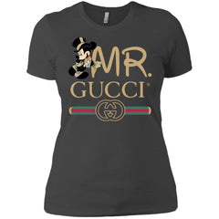 Mr Mickey Gucci Couple Disney Shirt Valentine's Day T-shirt Women Cotton T-Shirt Women Cotton T-Shirt - parenttees