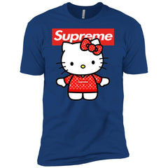 Supreme Hello Kitty Loves T-shirt Men Short Sleeve T-Shirt Men Short Sleeve T-Shirt - parenttees