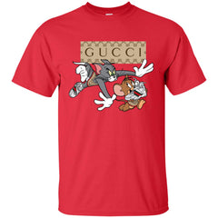 Gucci Tom And Jerry Cartoon T-shirt Men Cotton T-Shirt Men Cotton T-Shirt - parenttees