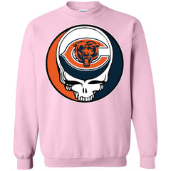 Chicago Bears Grateful Dead Steal Your Face Football Nfl Shirts Crewneck Pullover Sweatshirt Crewneck Pullover Sweatshirt - parenttees