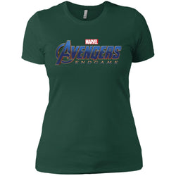 Marvel Avengers Endgame Movie Logo Graphic Women Cotton T-Shirt