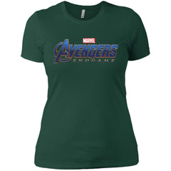 Marvel Avengers Endgame Movie Logo Graphic Women Cotton T-Shirt Women Cotton T-Shirt - parenttees