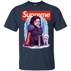 Supreme Game Of Thrones T-shirt Men Cotton T-Shirt Men Cotton T-Shirt - parenttees