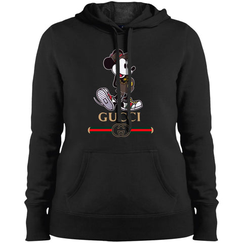 Gucci Mickey Kitty Beauty T-shirt Women Hooded Sweatshirt Black / X-Small Women Hooded Sweatshirt - parenttees