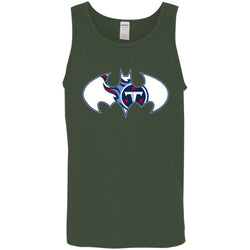 We Are The Tennessee Titans Batman Nfl Mashup Men Cotton Tank