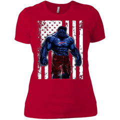 Giants Hulk Buffalo Bills Nfl T-shirt Women Cotton T-Shirt Women Cotton T-Shirt - parenttees