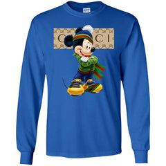 Gucci Trending Mickey T-shirt Men Long Sleeve Shirt Men Long Sleeve Shirt - parenttees