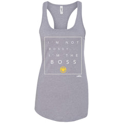 Captain Marvel Not Bossy I'm The Boss Women Tank Top Women Tank Top - parenttees