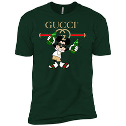 Gucci Mickey Mouse Top Trending T-shirt Men Short Sleeve T-Shirt