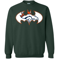 We Are The Denver Broncos Batman Nfl Mashup Crewneck Pullover Sweatshirt Crewneck Pullover Sweatshirt - parenttees